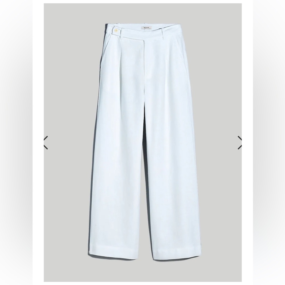 NWT Madewell Harlow 100% Linen Pants